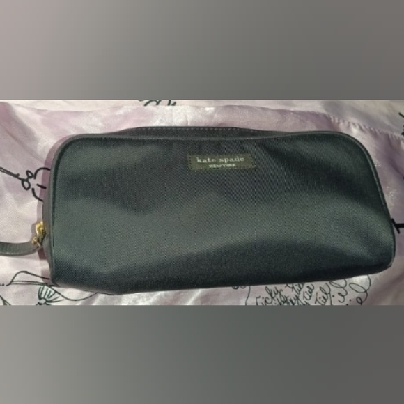 Kate Spade Black Cosmetic Bag - Picture 1 of 4